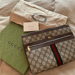 Gucci ophidia zip pouch